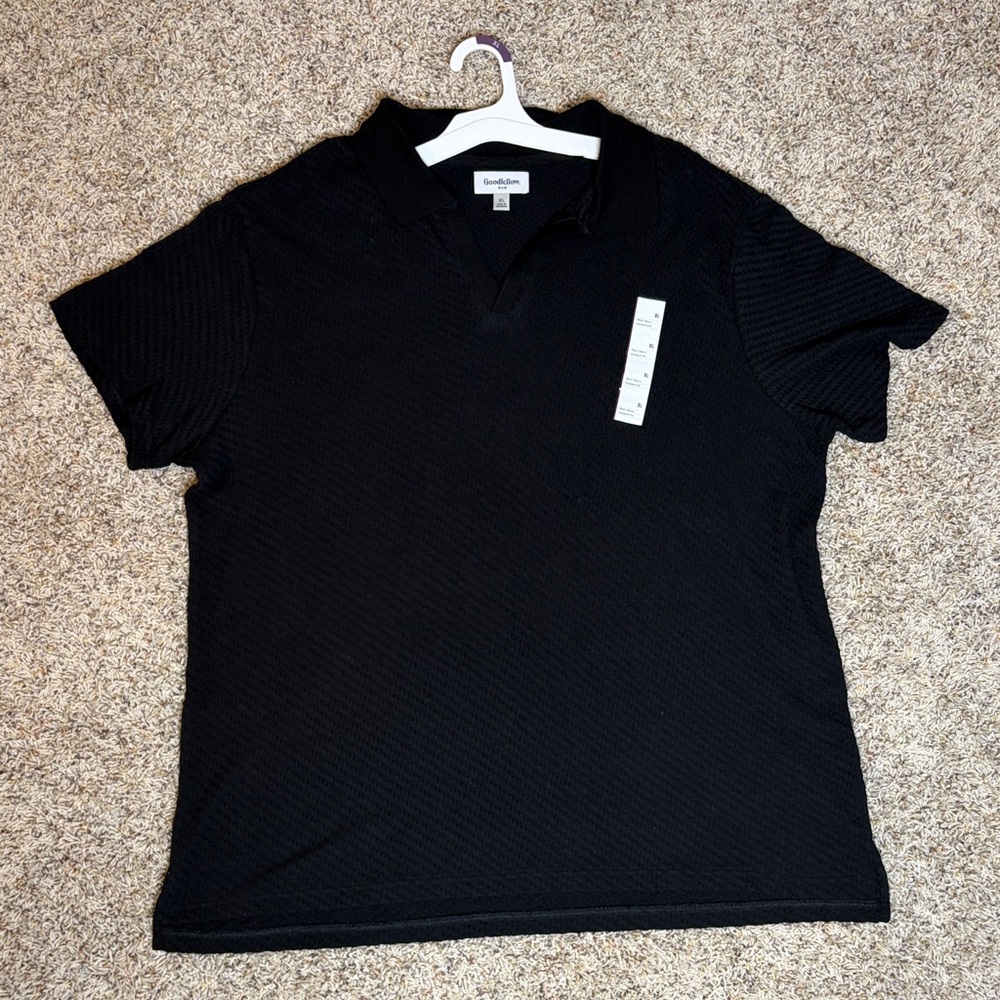 Goodfellow & Co Black Polo Shirt